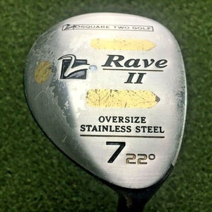 Square Two Rave II Oversize Stainless 7 Wood 22* /  RH / STIFF Graphite / mm8798