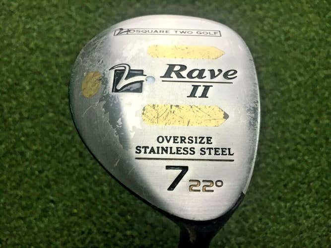 Square Two Rave II Oversize Stainless 7 Wood 22* /  RH / STIFF Graphite / mm8798