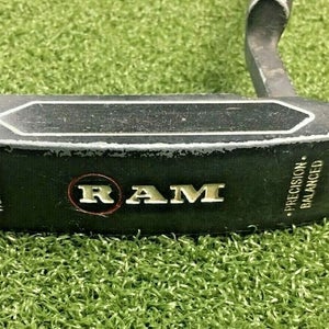 RAM Precision Balanced Heel-Toe Putter RH ~35.25" Steel / Nice Grip /mv6192