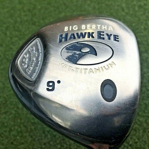 Callaway Big Bertha Hawk Eye VFT Ti Driver 9* / RH / System 60 Regular / mm5546