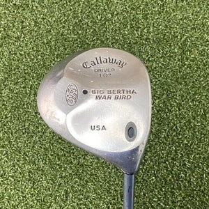Callaway Big Bertha War Bird Driver 10* / RH / Stiff Graphite NEW GRIP / jl7313