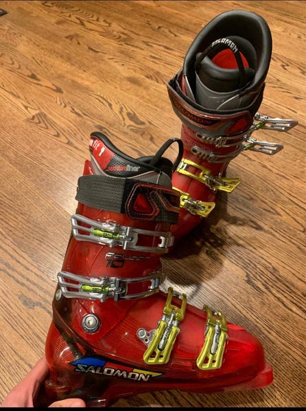 Salomon Falcon 10 Ski Boots - 110 Flex | 26.5 Mondo Size | SidelineSwap |  Buy and Sell on SidelineSwap