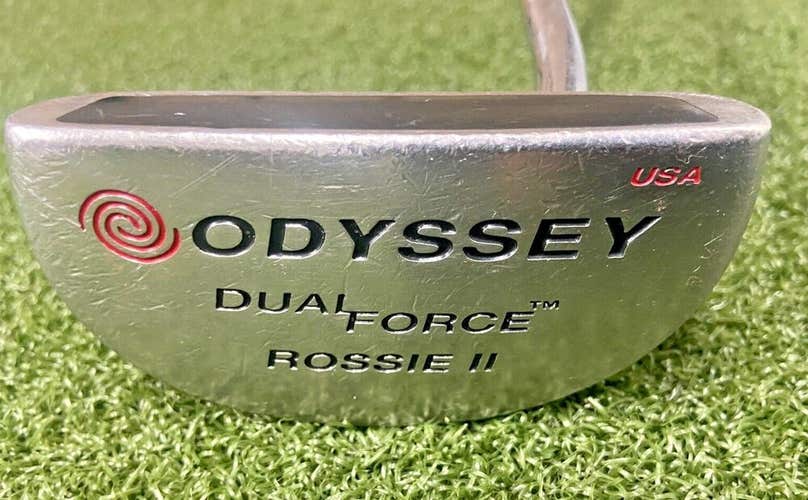Odyssey Dual Force Rossie II USA Putter /  RH  / Steel ~34" / Nice Grip / mm1504