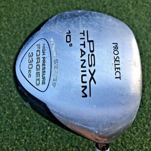 ProSelect PSX 330cc Forged Ti Driver 10*  RH / 78g Regular ~45.5" / Nice /mm5845