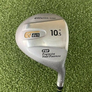 Evolution Golf DC1 Driver 10.5* / RH / Stiff Graphite ~44.5" / New Grip / jl7207