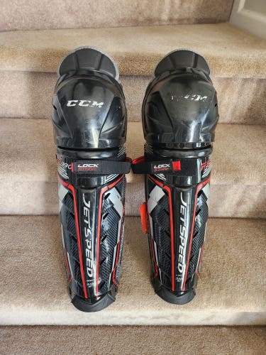 CCM JetSpeed FT390 Shin Pads 16"