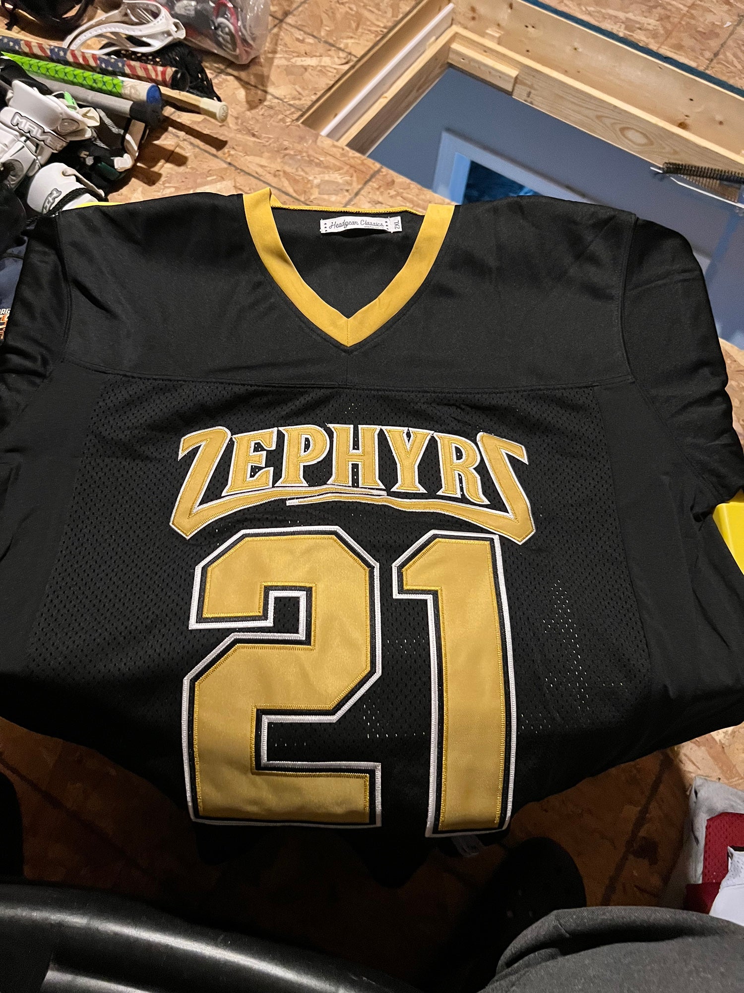 Saquan Barkley gold/ Salute to troops military edition on field jersey! XL  for Sale in Cresskill, NJ - OfferUp