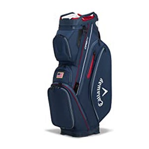NEW 2023 Callaway Golf Org 14 Navy/Red/USA Cart Bag