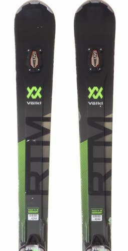 Used 2019 Volkl RTM 84 skis w/ Marker Wide Ride XL bindings, Size 167 (Option 221314)