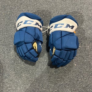 Used Blue CCM HGPJSPP Pro Stock Gloves Colorado Avalanche #34 14”