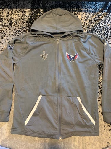Washington Capitals Full Zip 2019 Playoff Hoodie
