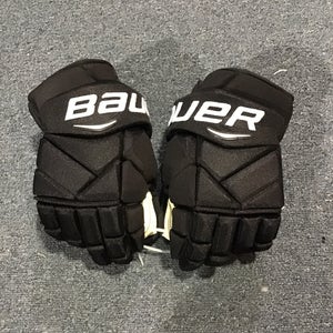 New Black Bauer Vapor 1X PRO Pro Stock Gloves Colorado Avalanche Nichushkin 14”