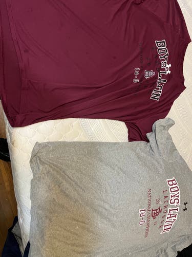 Boys Latin 18-0 Championship tees 2 pack