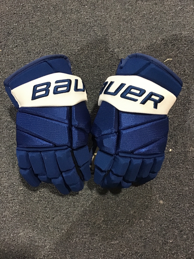 New Blue Bauer Vapor 2X PRO Pro Stock Gloves Colorado Avalanche Nichushkin 14”