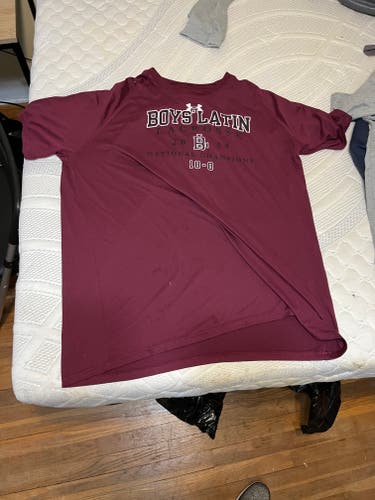 Boys Latin 18-0 Purple Championship Tee XL