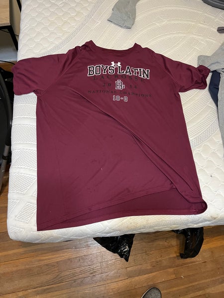 Boys Latin 18-0 Purple Championship Tee XL