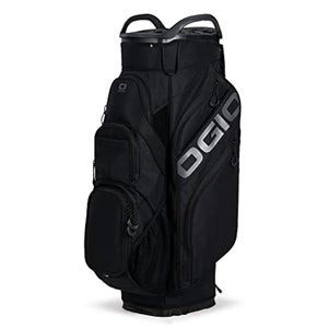 NEW 2023 Ogio Woode Black Cart Golf Bag