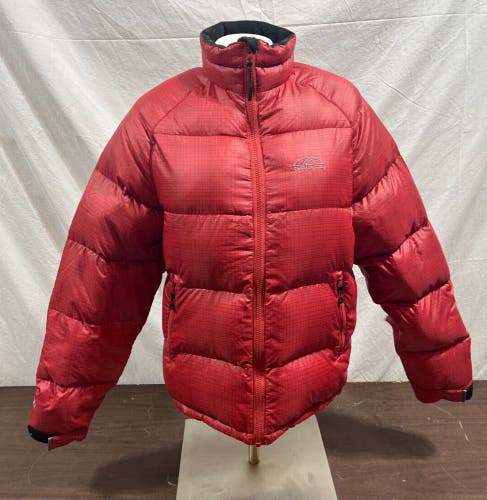 GoLite Red 800 Down Insulted Puffer Jacket Women's Small EXCELLENT Fast Shipping