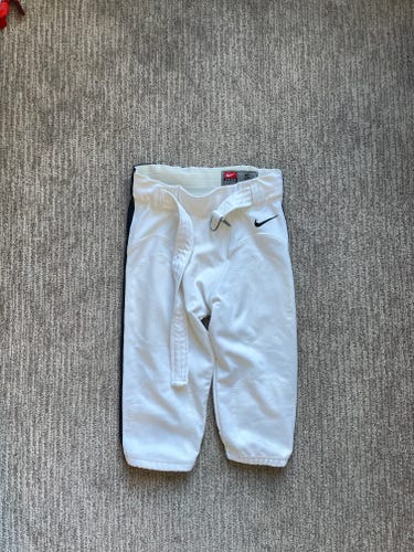 Men's Small Nike San Diego Toreros Football Team Issued Game Pants White