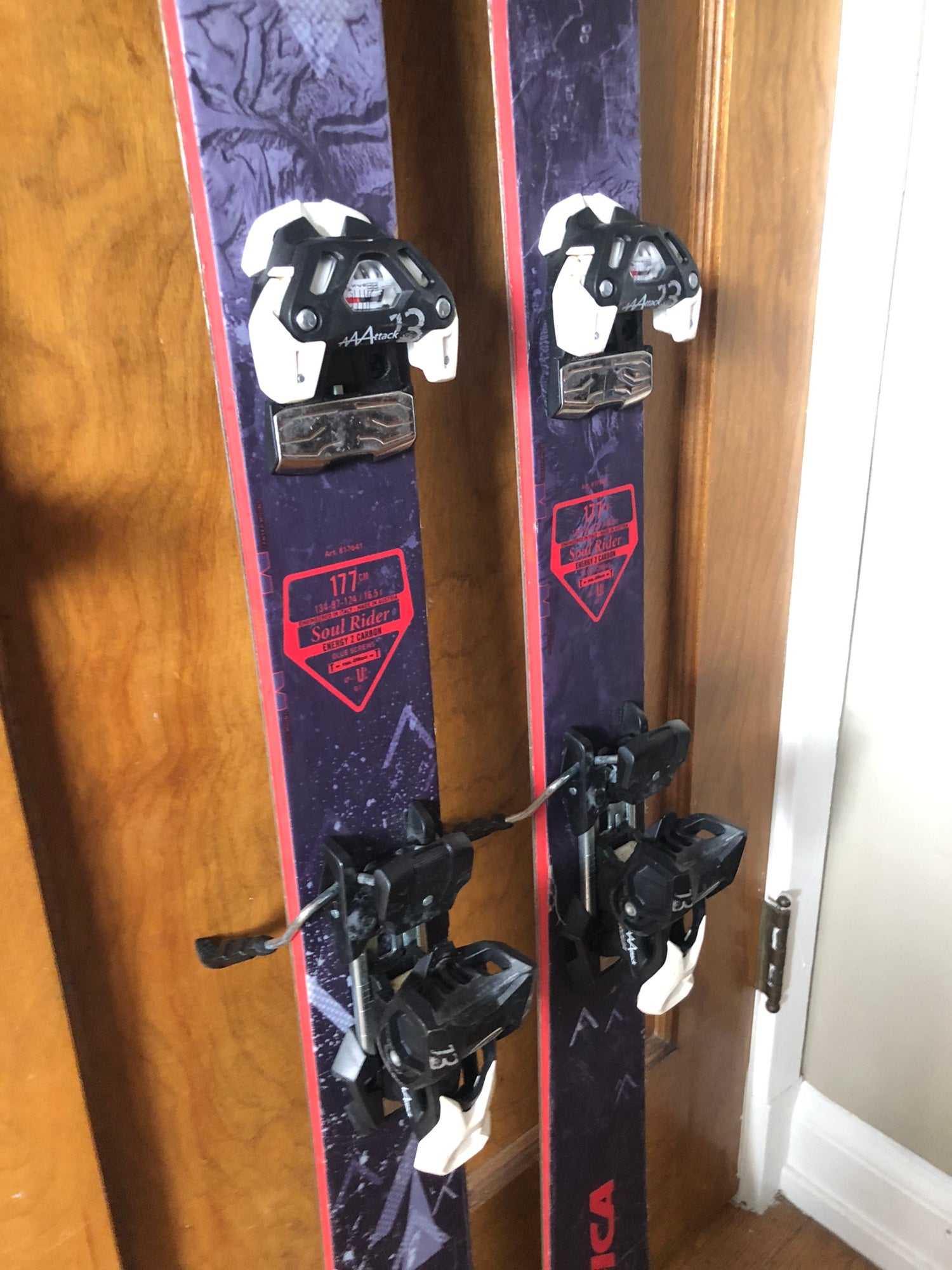 Nordica Soul Rider 177cm with Tyrolia Attack 13 Bindings