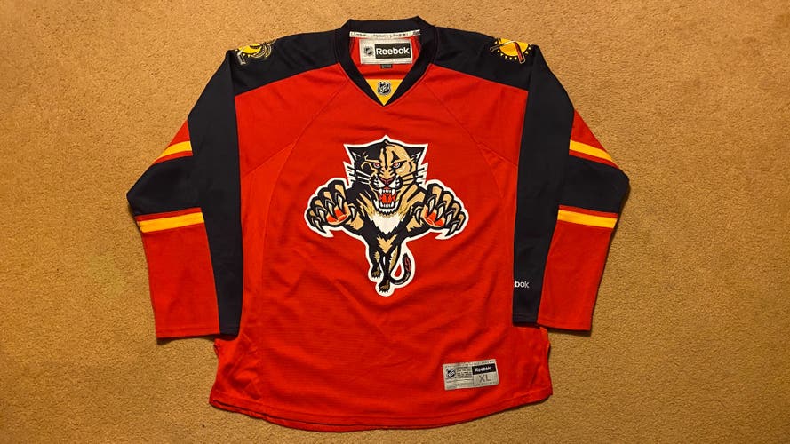 Florida Panthers Reebok Premier Jersey Size XL MSRP $125