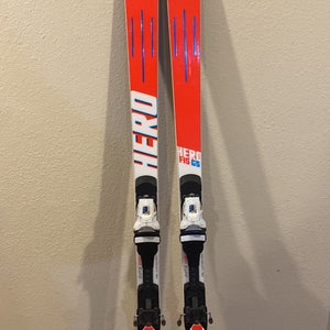 Used 188 cm With Bindings Max Din 12 Hero FIS GS Pro Skis