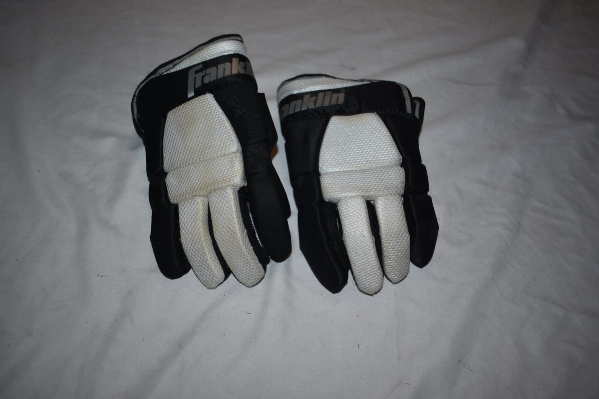Franklin 150 Hockey Glove, Black/White, 10 Inches