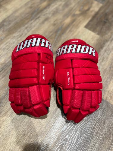 Pro Stock Warrior Alpha Red Wings Gloves