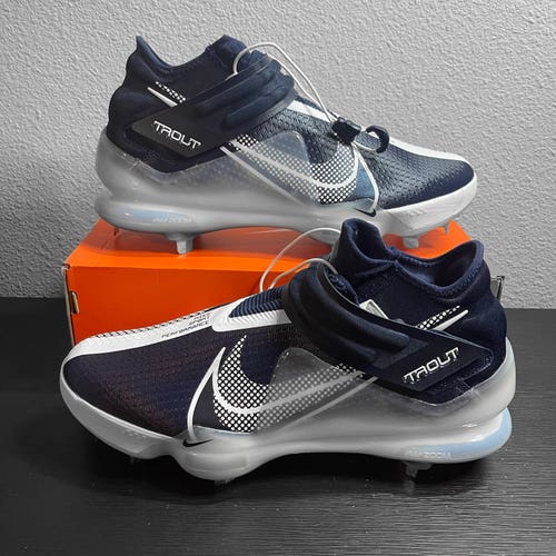 Nike Men's Force Zoom Trout 7 Metal Baseball Cleats Size 12 Navy Blue CI3134-403