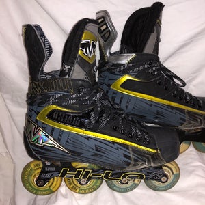 Used Like New Mission Size 9D Axiom T8 Inline Skates