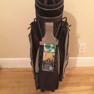 Mizuno Ladies Tava Cart Golf Bag with 6-way Dividers & Rain Cover
