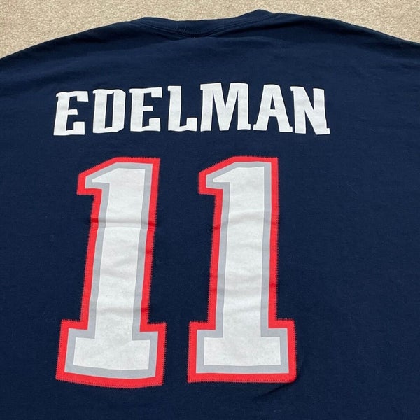 : Julian Edelman New England Patriots #11 Navy Blue