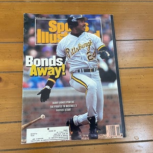 Pittsburgh Pirates Barry Bonds MLB BASEBALL 1992 Sports Illustrated Magazine!