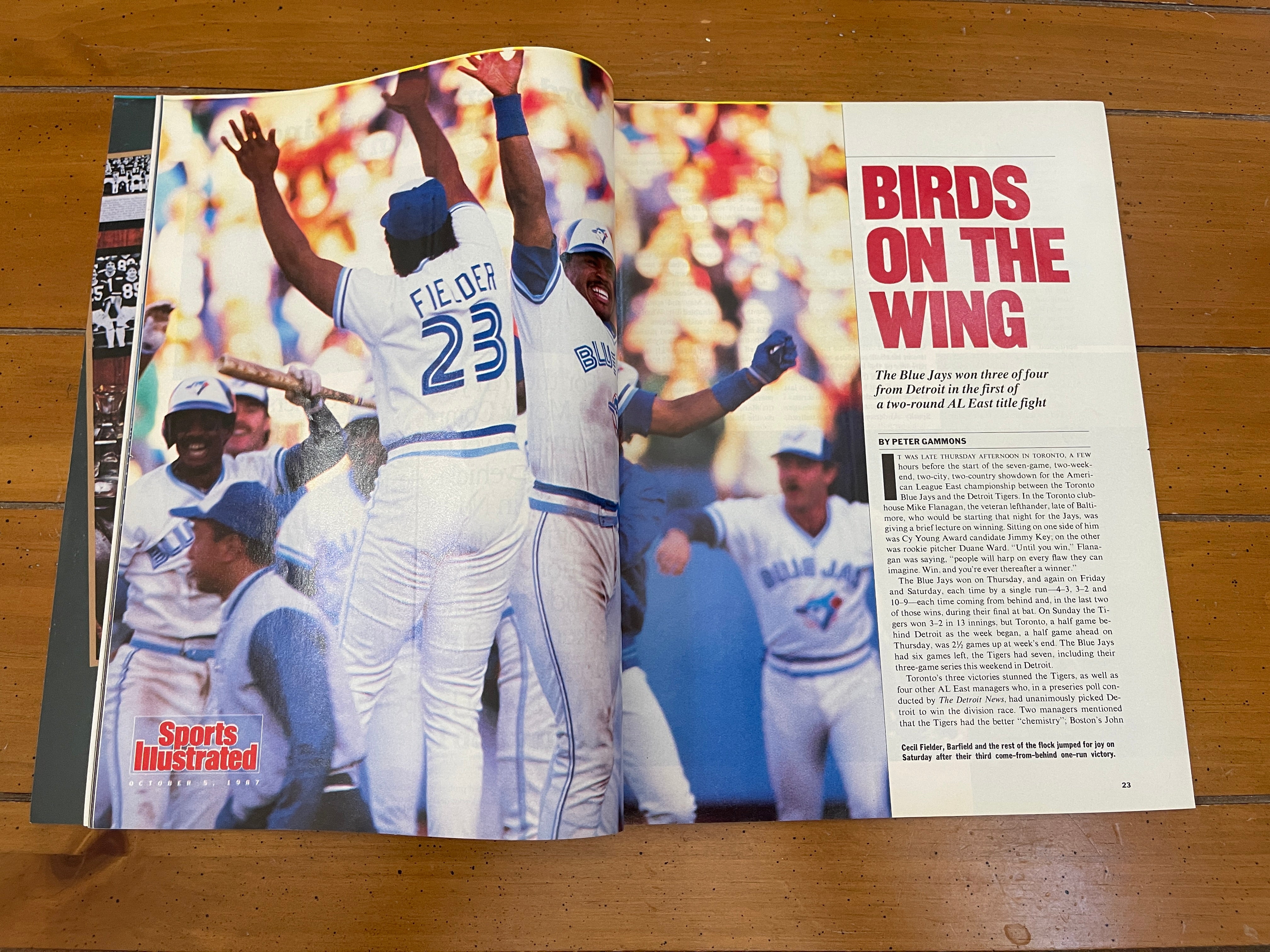 Blue Jays featured on Sports Illustrated cover