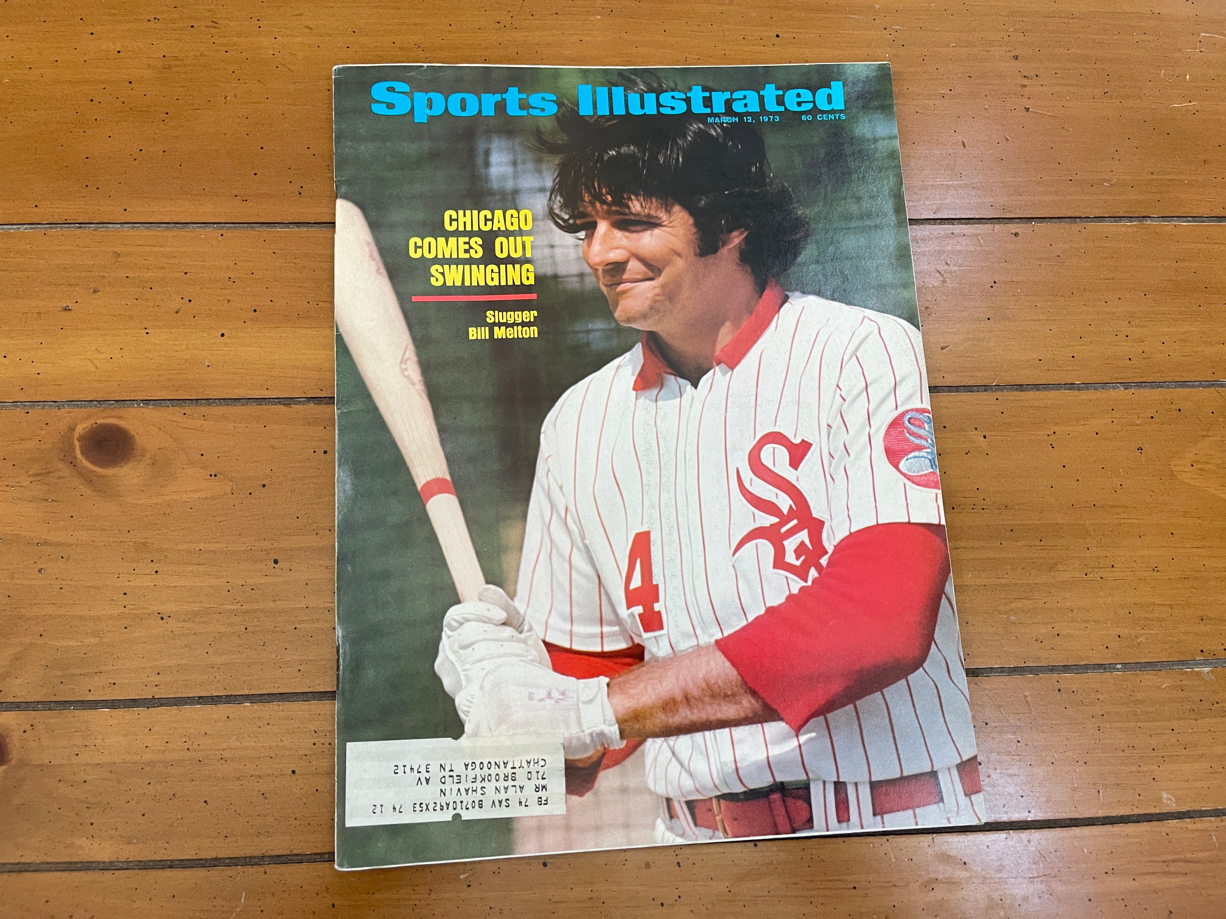 Chicago White Sox Bill Melton Sports Illustrated Cover Art Print