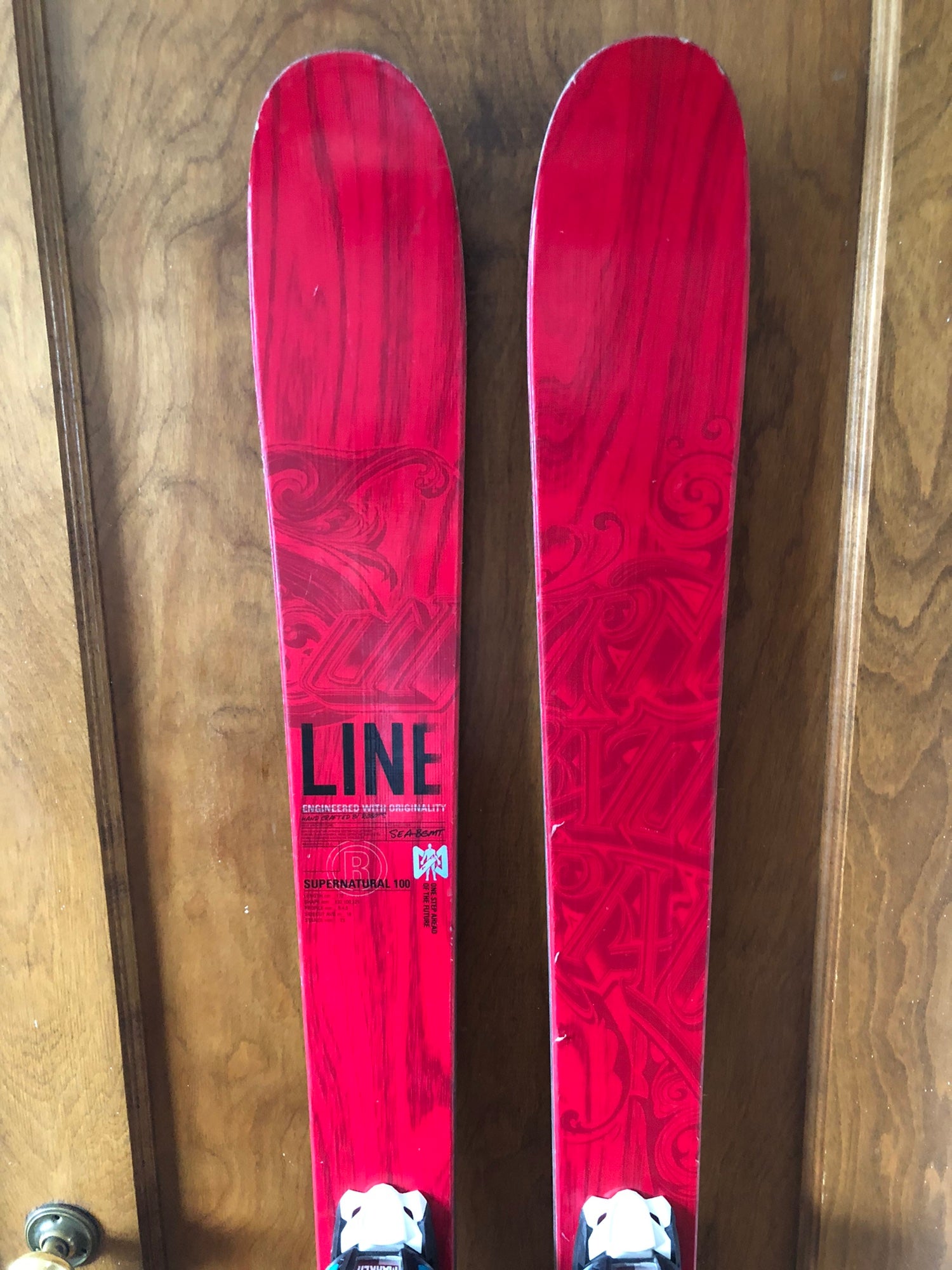 Line Supernatural 100 172cm with Marker Griffon Bindings