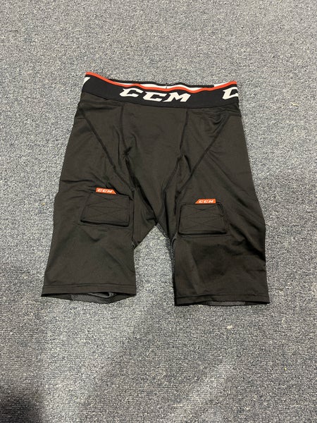 Lightly Used CCM Jock Strap Shorts Version