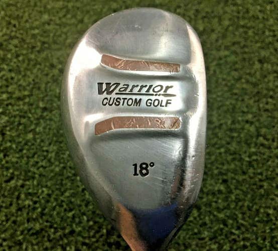 Warrior Golf 3 Hybrid 18* /  RH  / Regular Graphite ~39" / New Grip / mm0450