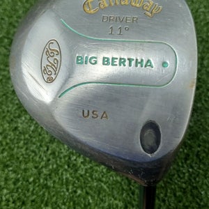 Callaway Big Bertha Driver 11* / RH / Regular Graphite ~44.5"/ NEW GRIP / jd7713