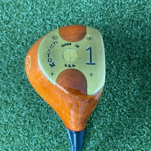Custom V Max U.S.A. PERSIMMON 1 Wood / RH / Regular Titanium Shaft ~44" / sk7449