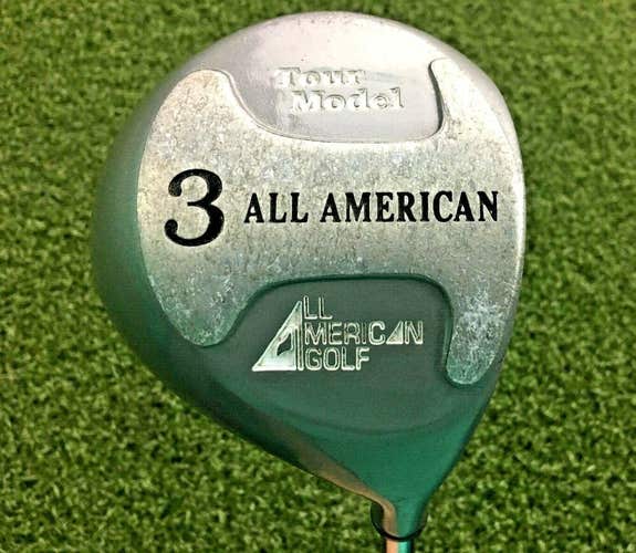 All American Golf  Titanium 3 Wood  /  RH  /  ~40.5" / Ladies Steel  / mm0515