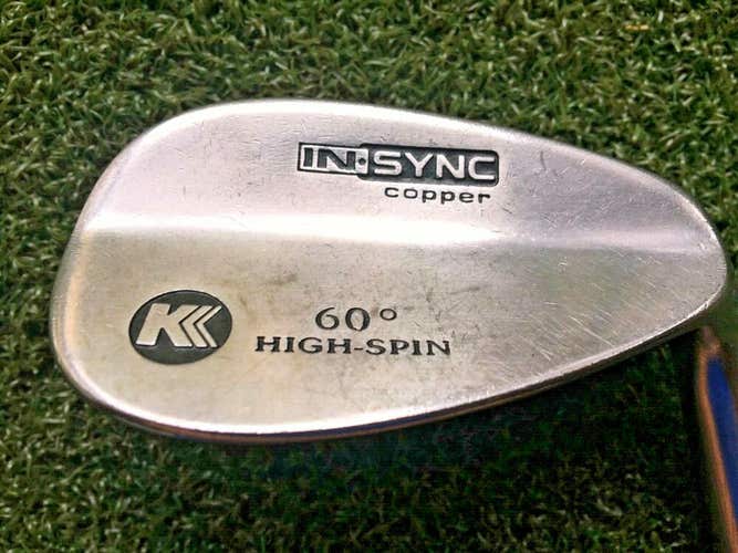 Knight In-Sync Cu High-Spin Sand Wedge 60*  /  RH  /  Stiff Steel ~35"  / mm0648