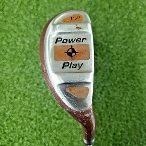 Power Play Hybrid 15*  / RH  / PP Ladies Graphite ~41.5"  / Lamkin Grip / jd0768