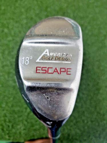 American Golf Design Escape Hybrid 18* / RH /AGD Regular Graphite ~40.5" /jd0775