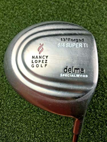 Nancy Lopez Golf Delma 3 Wood 13* / RH ~41.25" / Ladies Graphite / gw3448