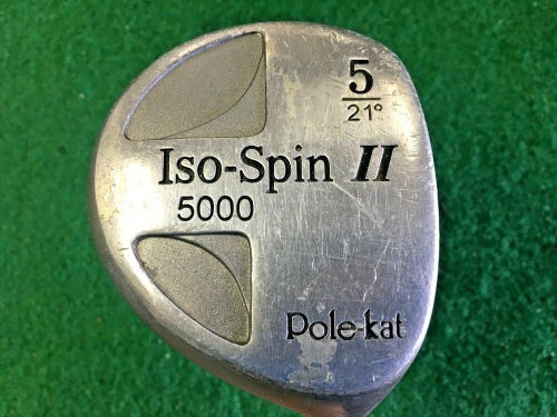 Pole-Kat ISO-Spin 5000 II 5 Wood 21*  / RH /  Factory Regular Graphite  / mm1421