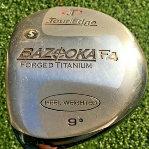 Tour Edge Bazooka F4 Forged Ti Driver 9* / Left-Handed LH / Stiff ~44.5" /mm5421