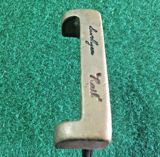 Ben Hogan Brass Rail Putter /  RH / Steel ~35" / Good Vintage Grip /  /mm5567