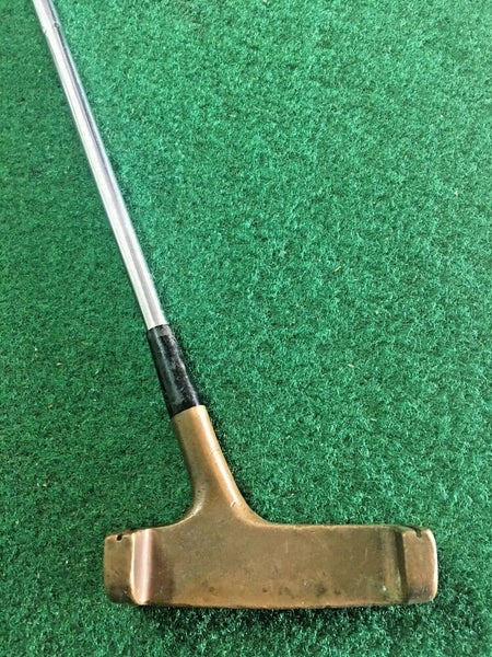 Ben Hogan Brass Rail Putter /  RH / Steel ~35" / Good Vintage Grip /  /mm5567