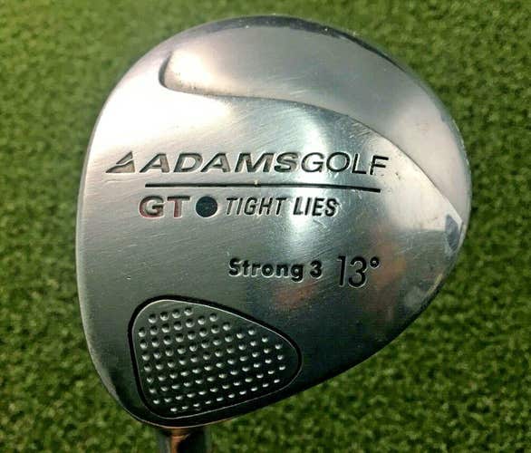 Adams Golf GT Tight Lies Strong 3 Wood 13* / LH / Stiff Graphite ~42.5" / mm4841